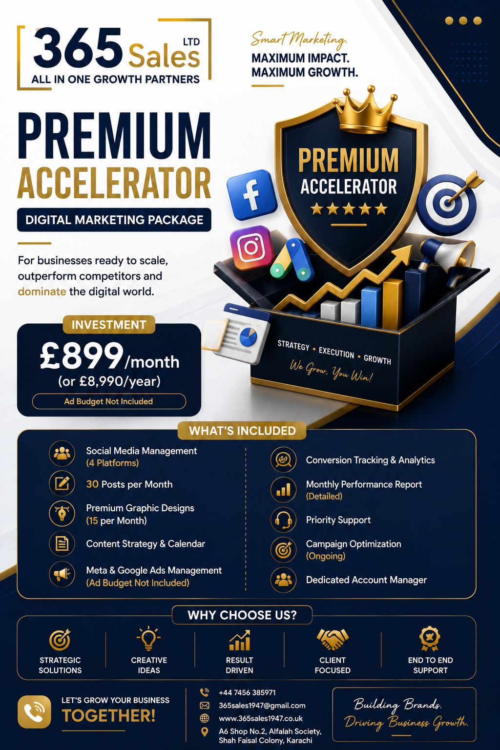 Premium Accelerator – Digital Marketing Package